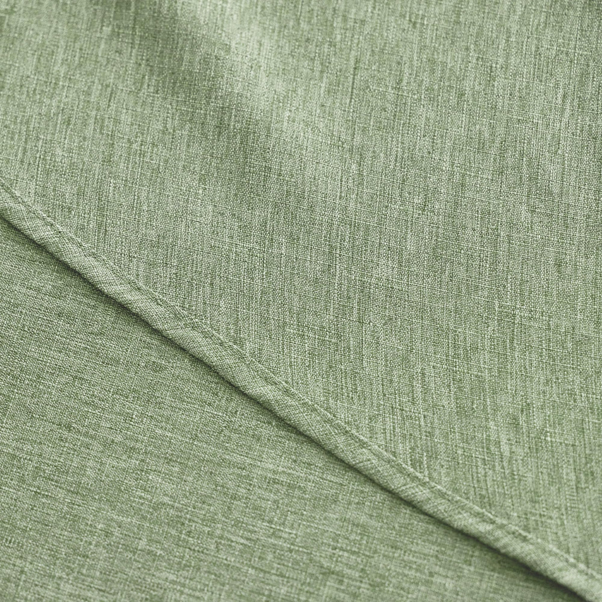 Decorelia outdoor patio usage highlights easy-care, washable fabric.