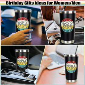 Tumbler designed for hot or cold beverages during travel and daily use