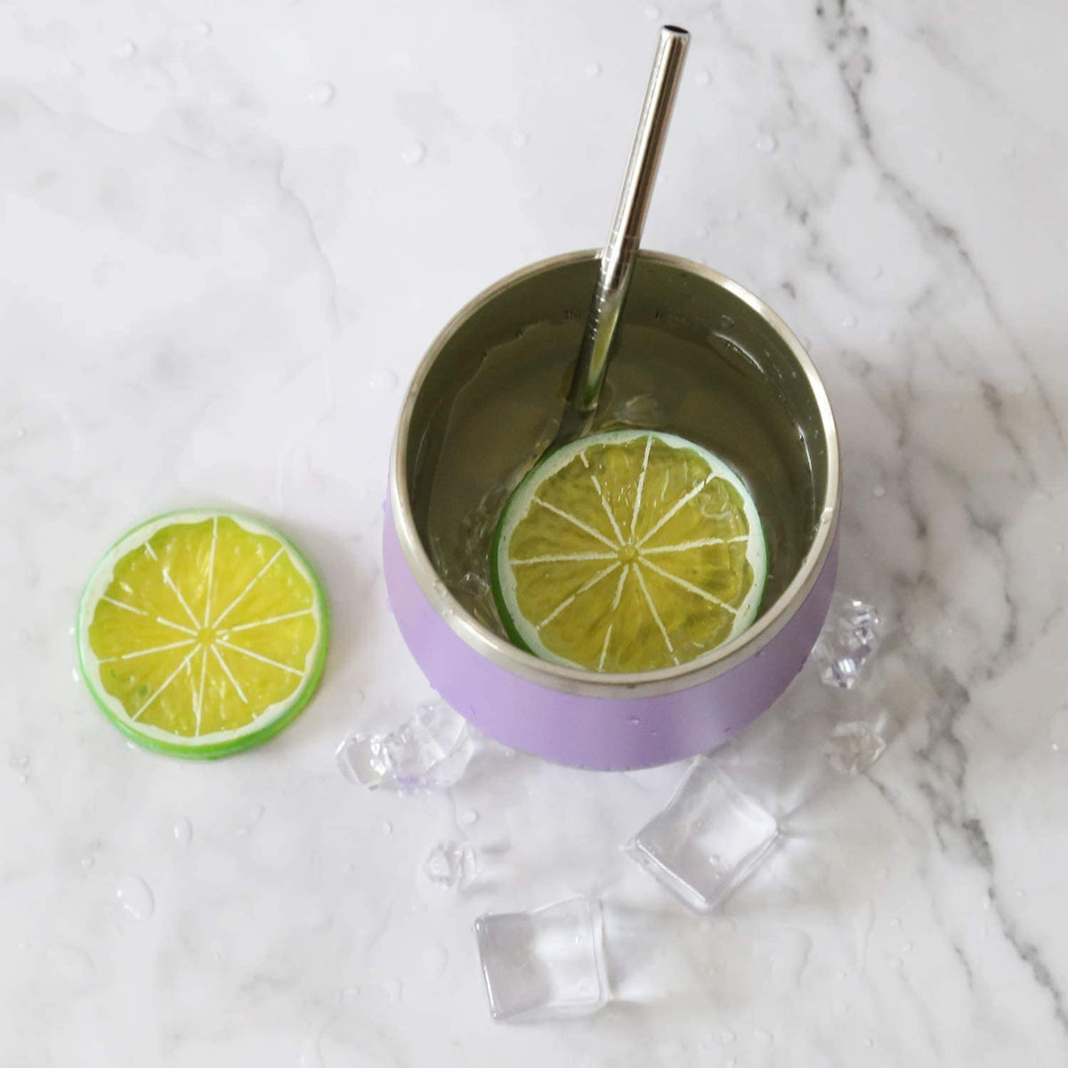 Deitybless assorted color set adds a stylish touch to any home bar.