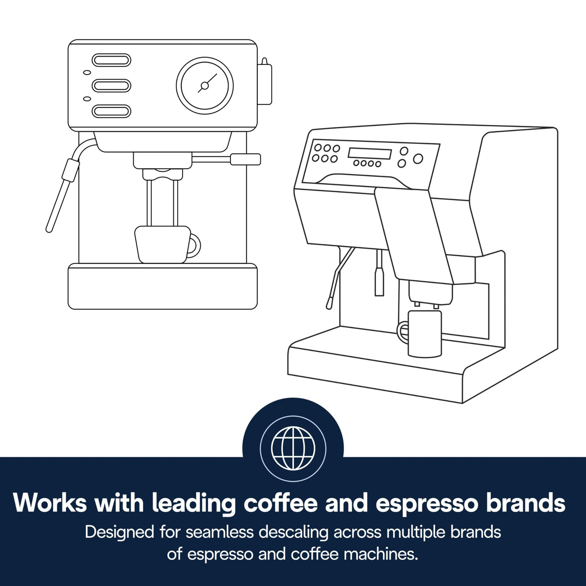 Delonghi EcoDecalk descaler in-use dilution for routine cleaning