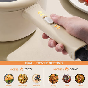 DEZIN hot pot electric 600W option for fast heating