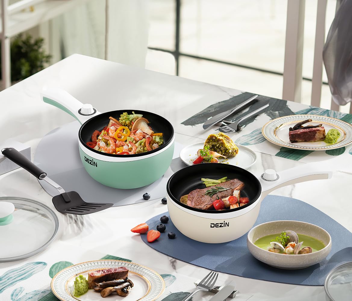 DEZIN hot pot portable cooker is ideal for dorms, apartments, or van life