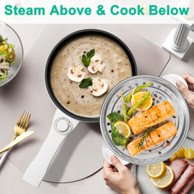 DEZIN stainless steel steamer – odor-free and safe cooking