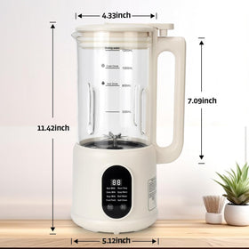 DFJKJUU 8-in-1 function in action enabling almond, oat, and soy milks