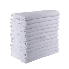 DG Collections flour sack towel supports screen printing with a smooth surface
