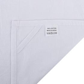 DG Collections flour sack towels measure 27x27 inches for large work area
