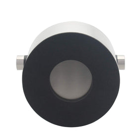 DIBTSA knock box with non-slip base stabilizes on countertops.