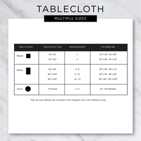DII catered event table cover in Summer Stripe for versatile use