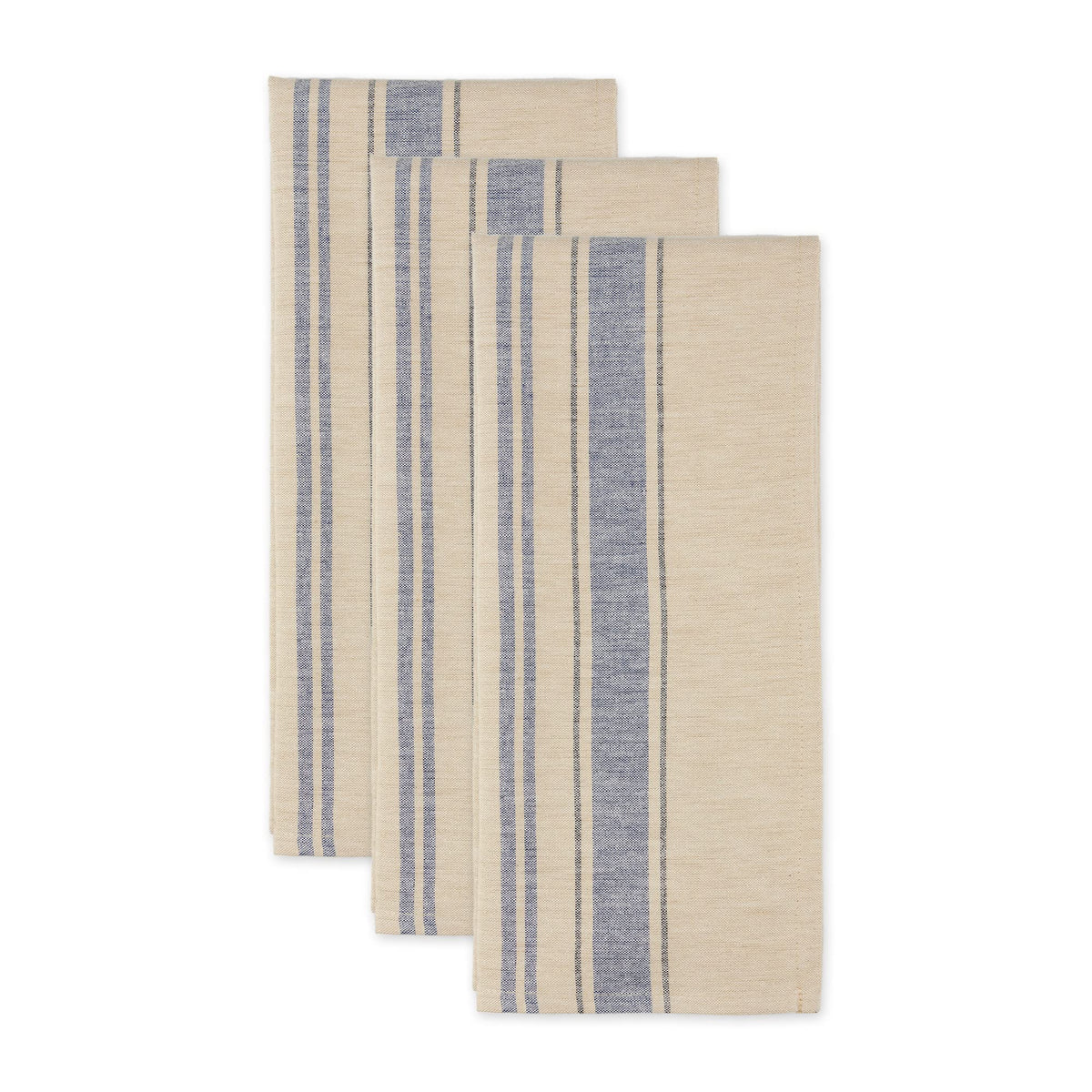 DII cotton dishtowels 20x30 for everyday cleaning with classic stripes.