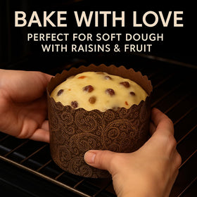 DIVELUX brown elegant design packaging perfect for gifting homemade bread.