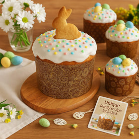 DIVELUX exclusive family paska recipe included for festive loaves.