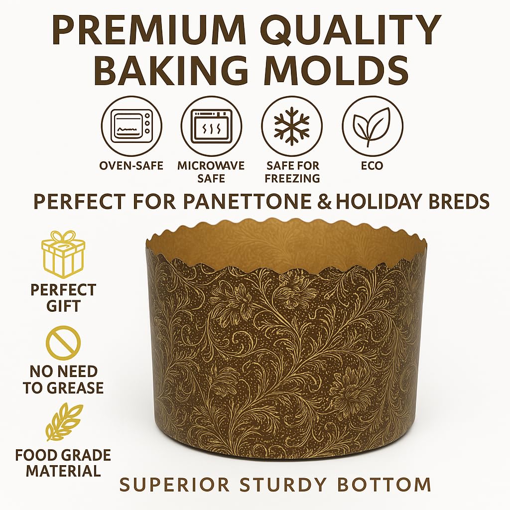 DIVELUX perforated molds promote even airflow and consistent rise.
