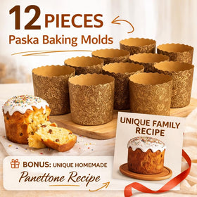 DIVELUX premium non-stick greaseproof paper mold for easy release and clean baking.
