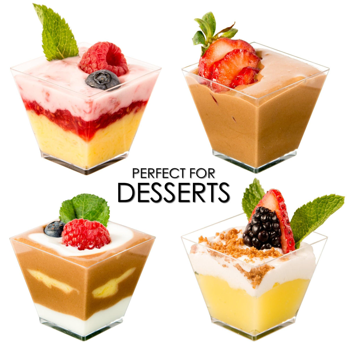 DLux recipe ebook included sparks ideas for dessert pairings.