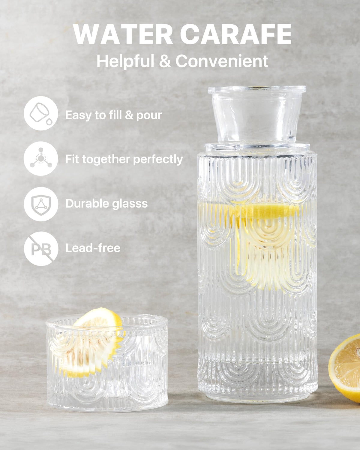 DmmyAlzx lead-free glass provides a safe, eco-friendly hydration option with durable construction.