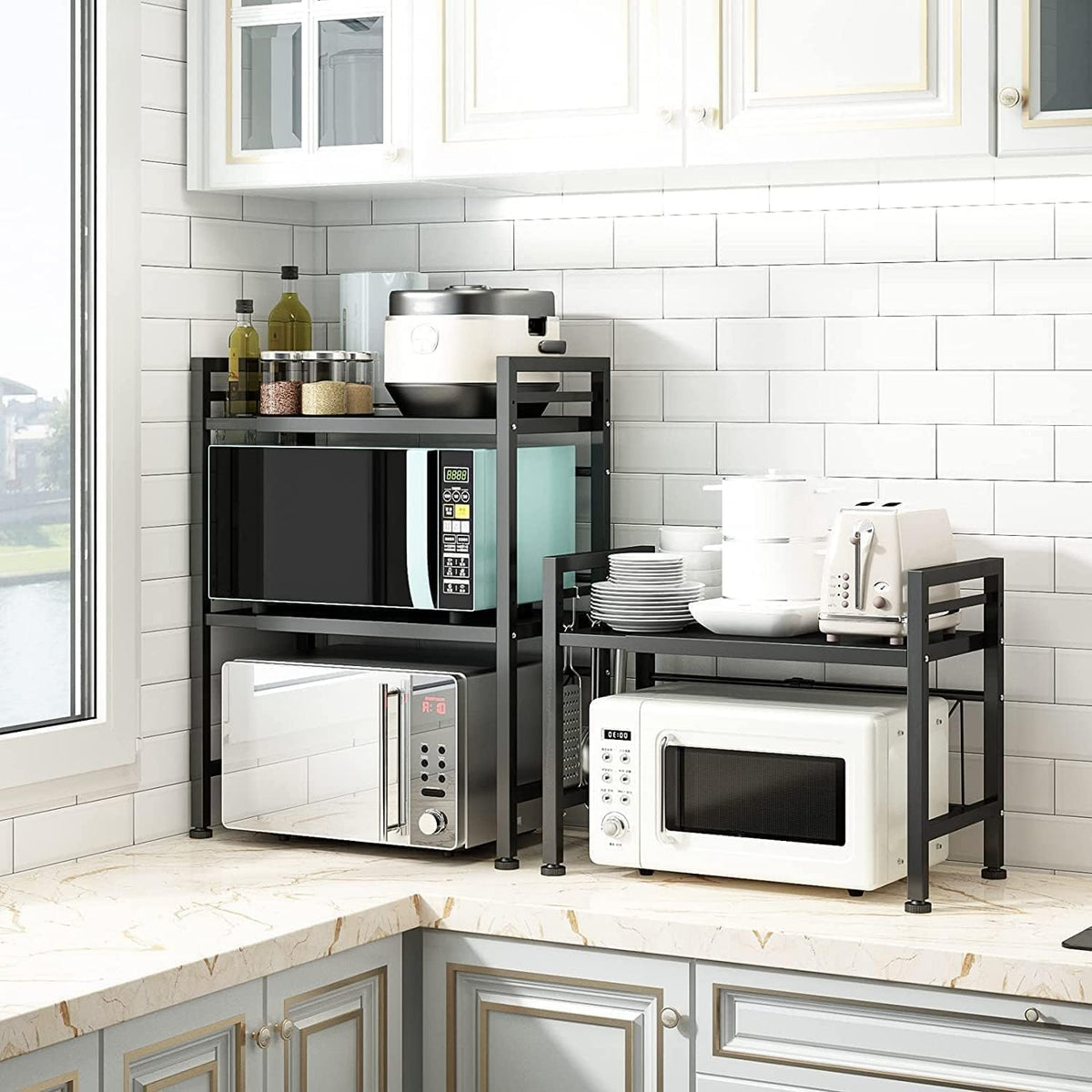 DOLALIKE non slip feet prevent sliding on smooth countertops