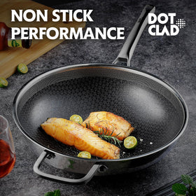 DOTCLAD Snowflake technology creates dual surface for healthier cooking