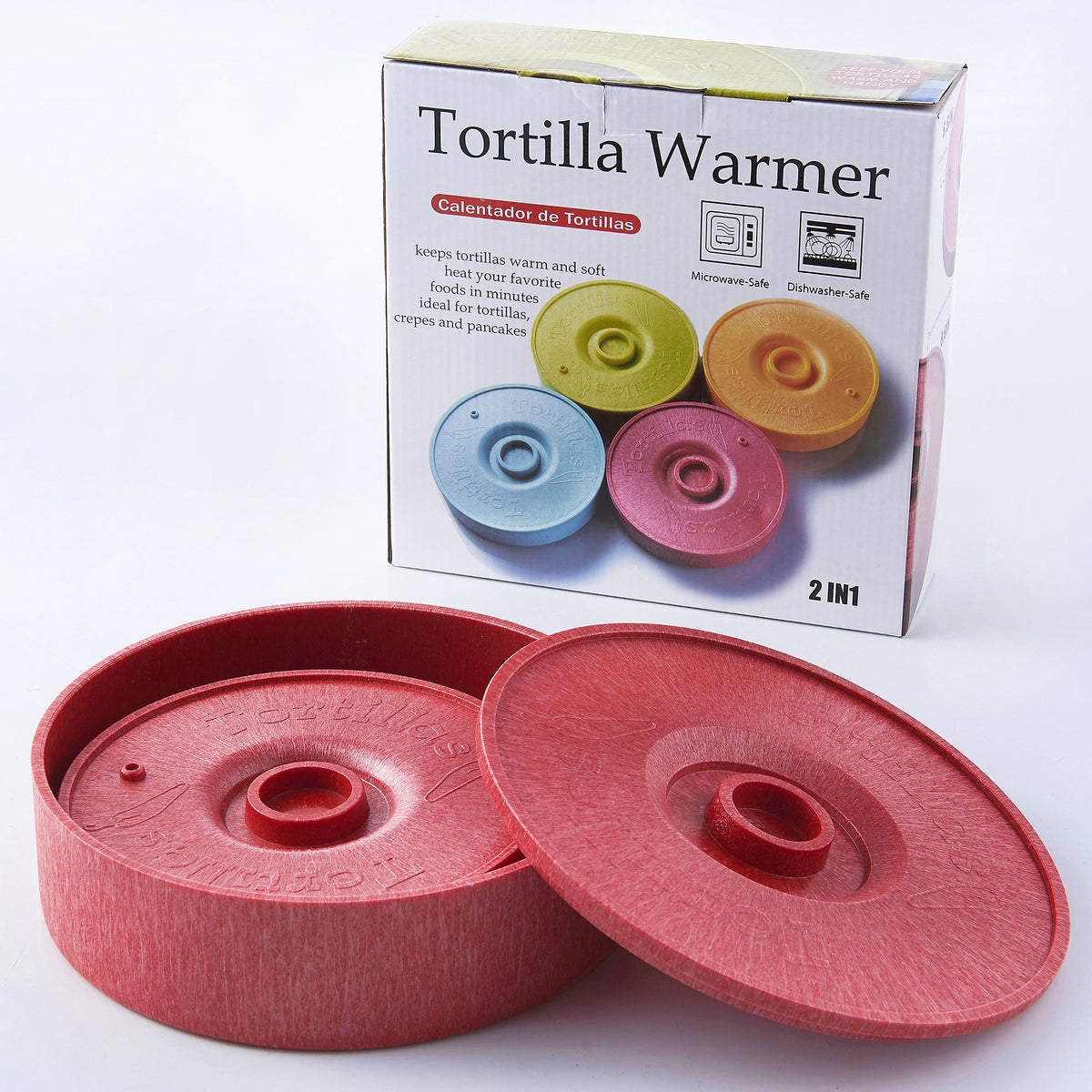 DOTERNITY tortilla warmer compact design fits on the counter for daily use.