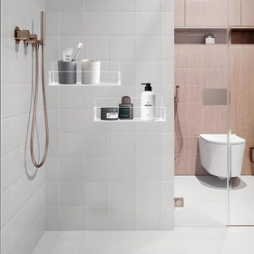 Douildhaiy cabinet door spice rack optimizes space and keeps spices within reach.