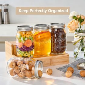 Dralaw cleaning brush included for quick jar prep and cleaning
