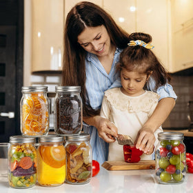 Dralaw dishwasher-safe mason jar for quick cleanup