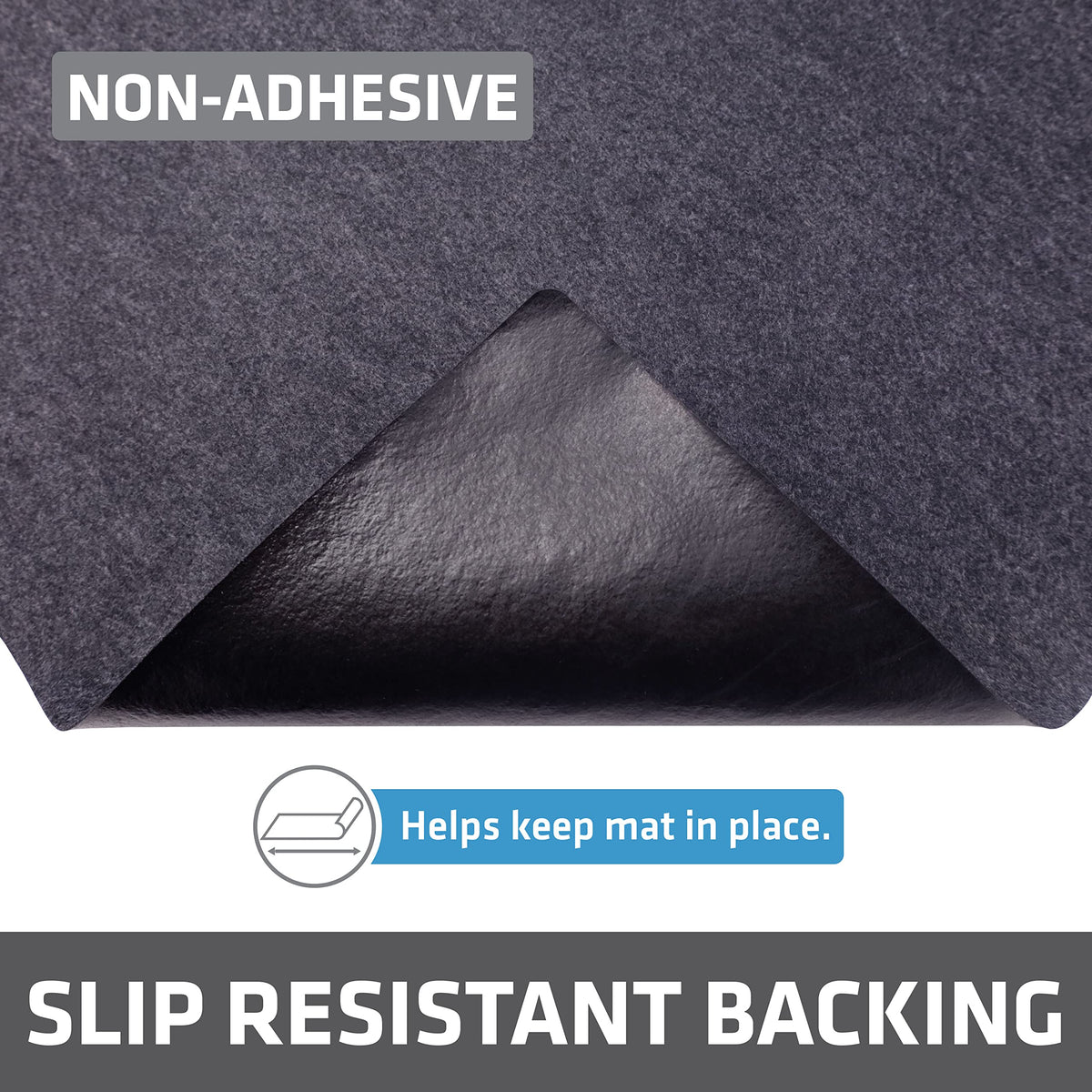 Drymate slip-resistant cabinet mat stays in place during daily use.