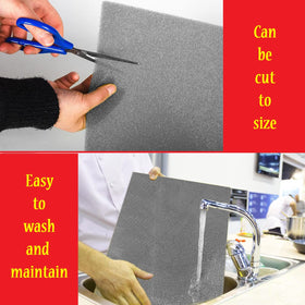 Absorbs moisture and controls odors to keep produce tasting fresh.