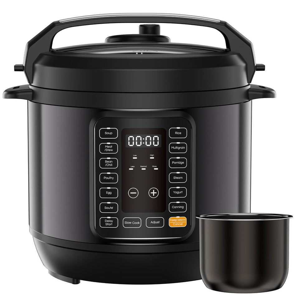 DUMOS electric pressure cooker 16-in-1 front view for quick dinners