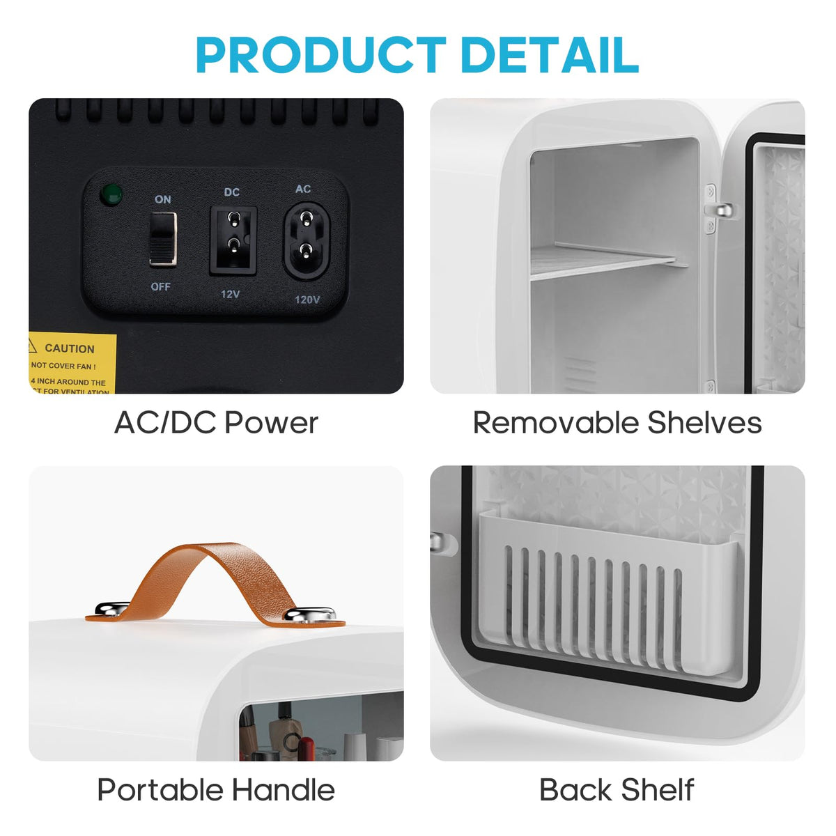 DUMOS lightweight handle design supports easy portability.