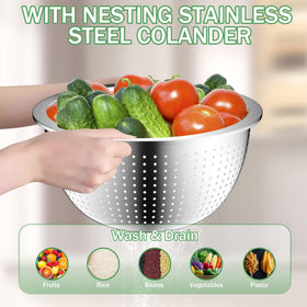 DUTZUN BPA-free lid keeps leftovers secure and fridge-ready.