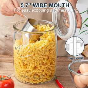 Dwbligt cookie jar display-worthy for festive kitchen décor.