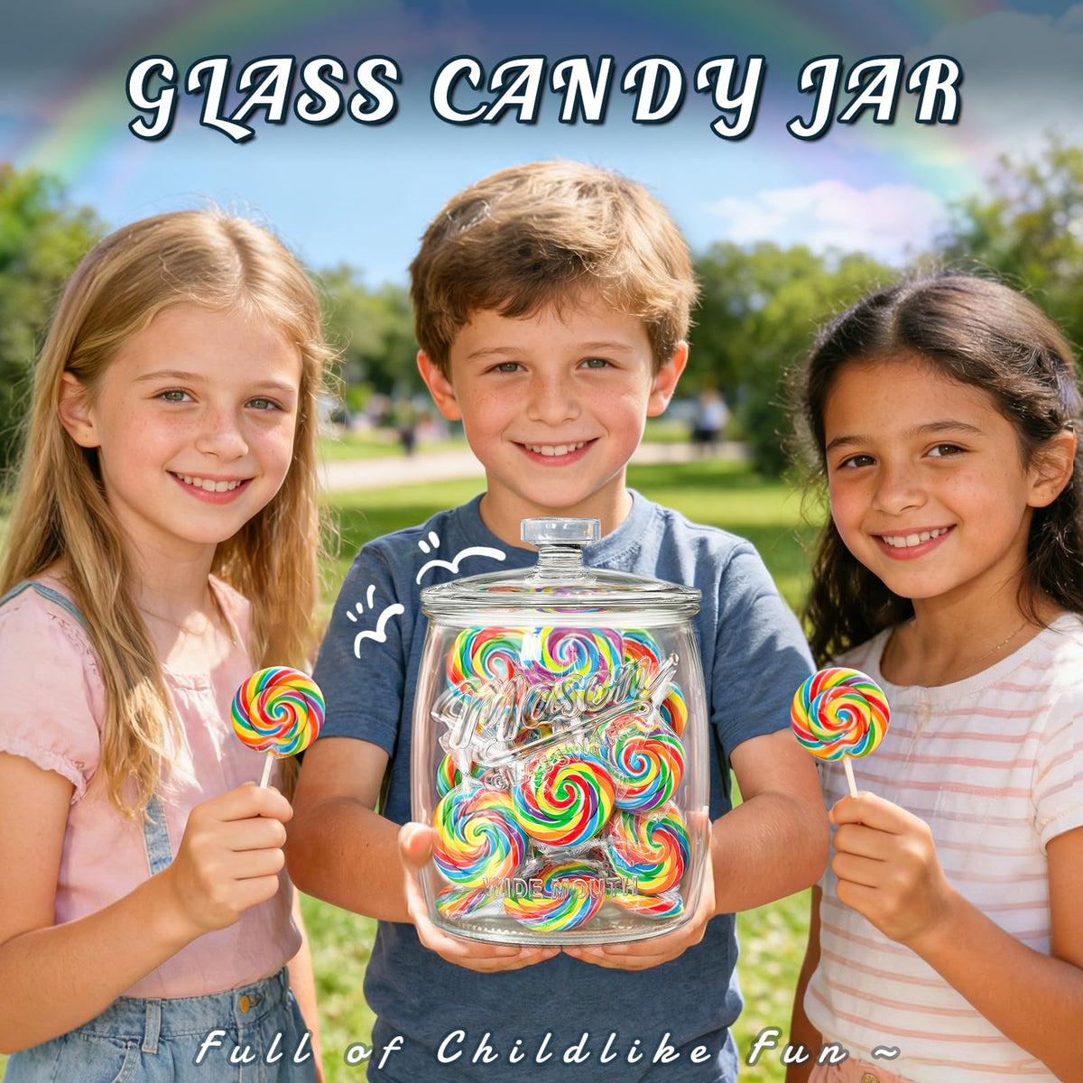 Dwbligt jar features dual-scale measurements for precise baking portions.