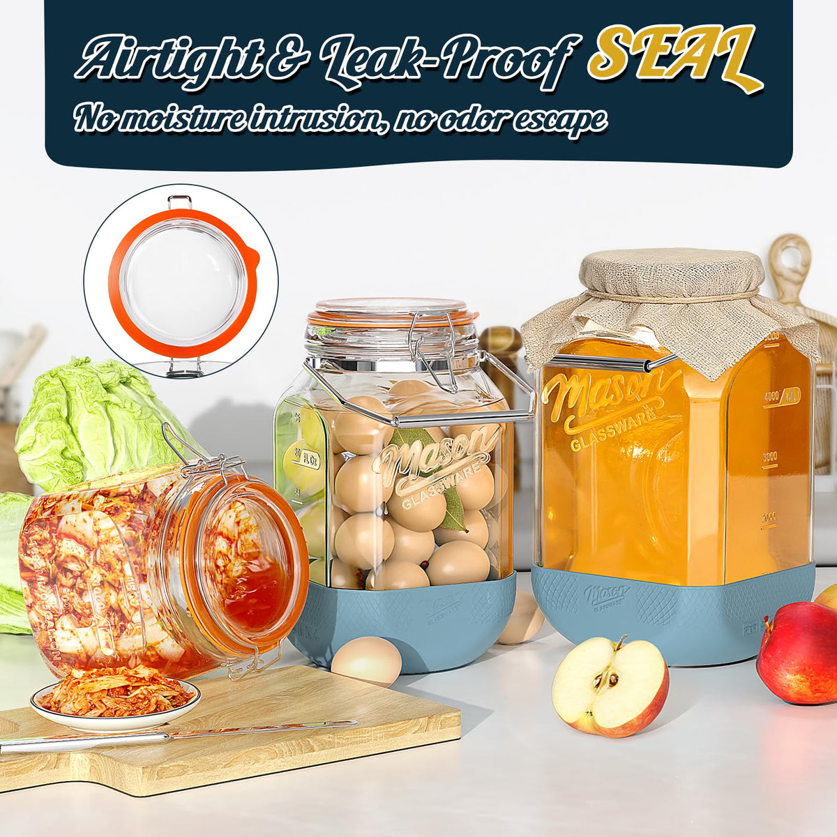 Dwbligt pantry storage solution for organized dry goods.