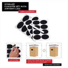 DWËLLZA KITCHEN dishwasher-safe containers simplify cleaning.