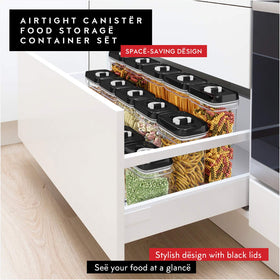 DWËLLZA KITCHEN 2.3-liter capacity supports pantry staples