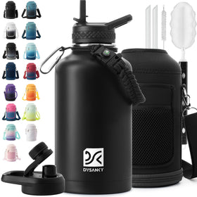 DYSANKY insulated water bottle body in thick steel for rugged outdoor durability