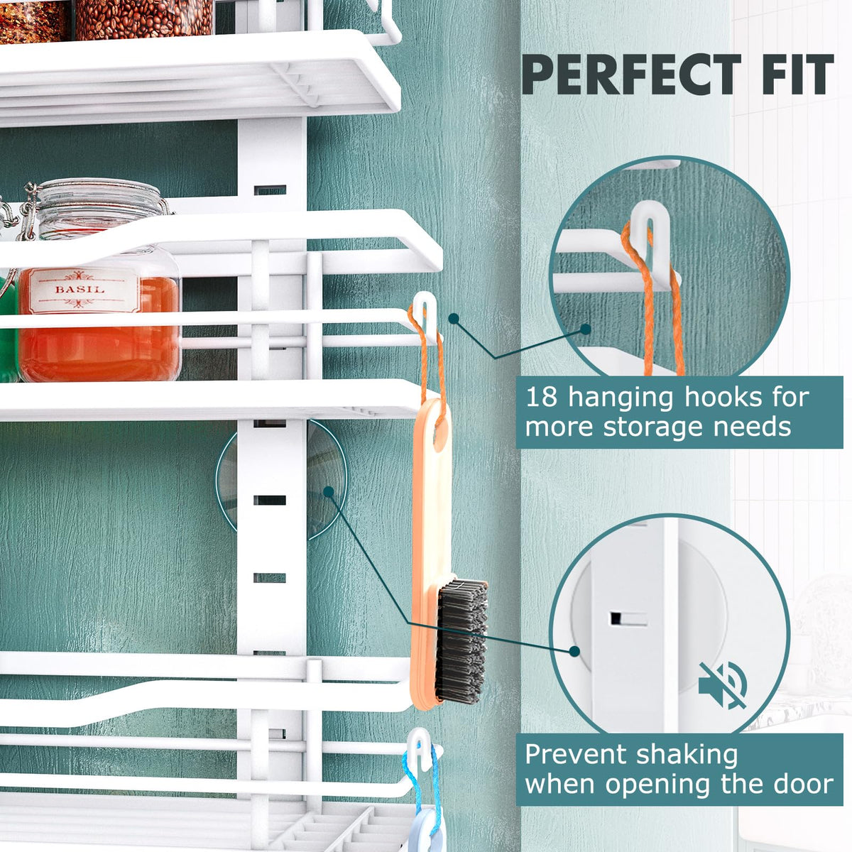 Eastherry sticky trays attach easily for quick, versatile organization.