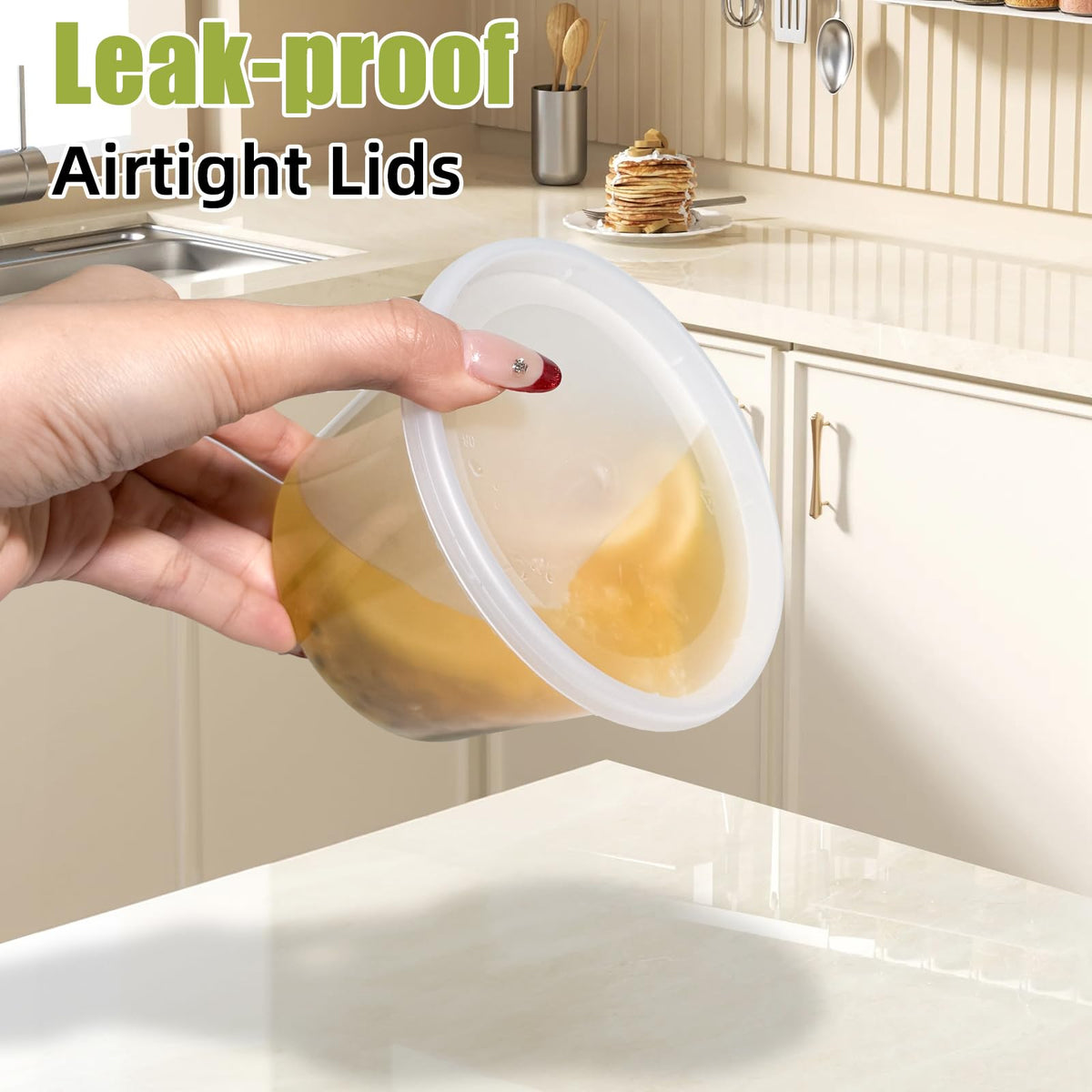 Closeup of EasyTrip airtight lid emphasizing tight seal for freshness.