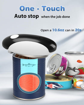 EasyVAVA rechargeable can opener with USB-C charging for frequent use