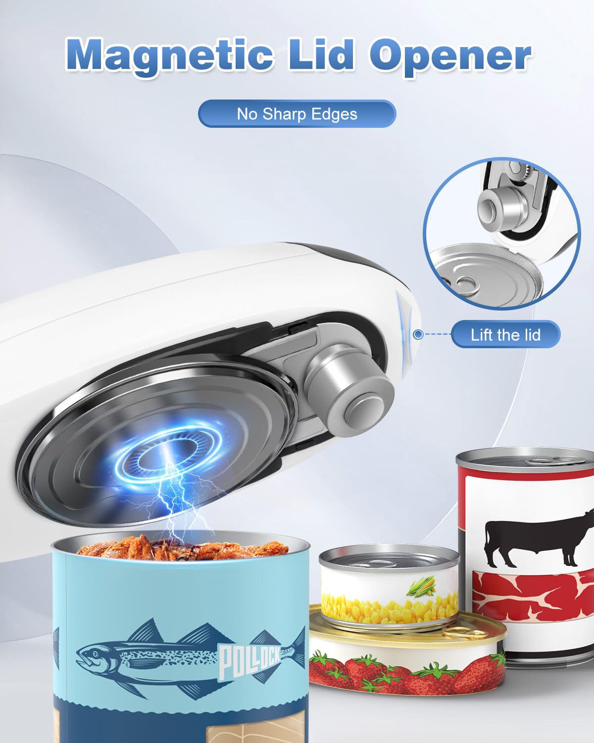 EasyVAVA top lid picker helps lift lids from sticky cans