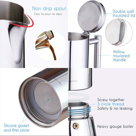 Easyworkz Diego stovetop base—heavy gauge steel for durable, even heat on induction and gas.
