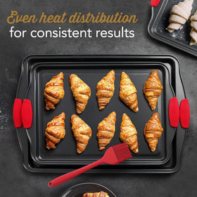 EATEX nonstick surface close-up with smooth coating