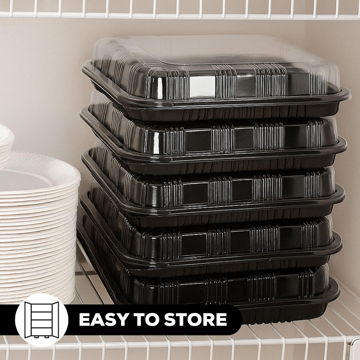 ebake food-grade plastic ensures safe serving and sustainability