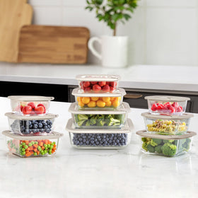 EcoEvo rectangle 12oz container with lid small portion control