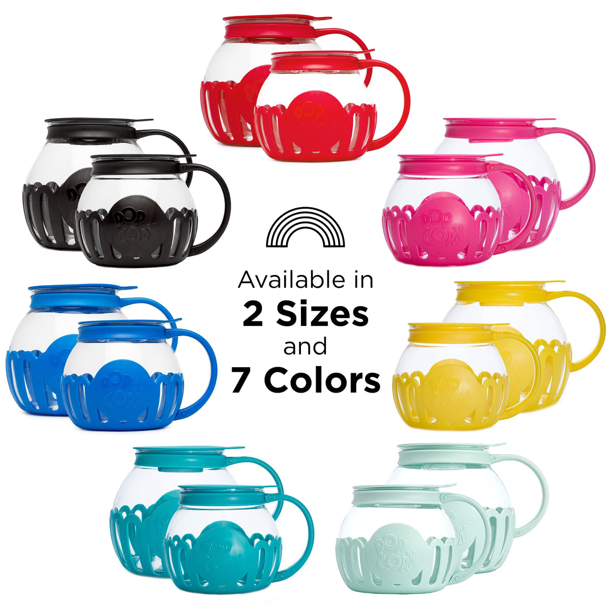 Ecolution Micro-Pop pops fresh popcorn quickly for snacks.
