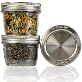EcoPeaceful vegan silicone seal offers chemical-free sealing for meals and drinks.