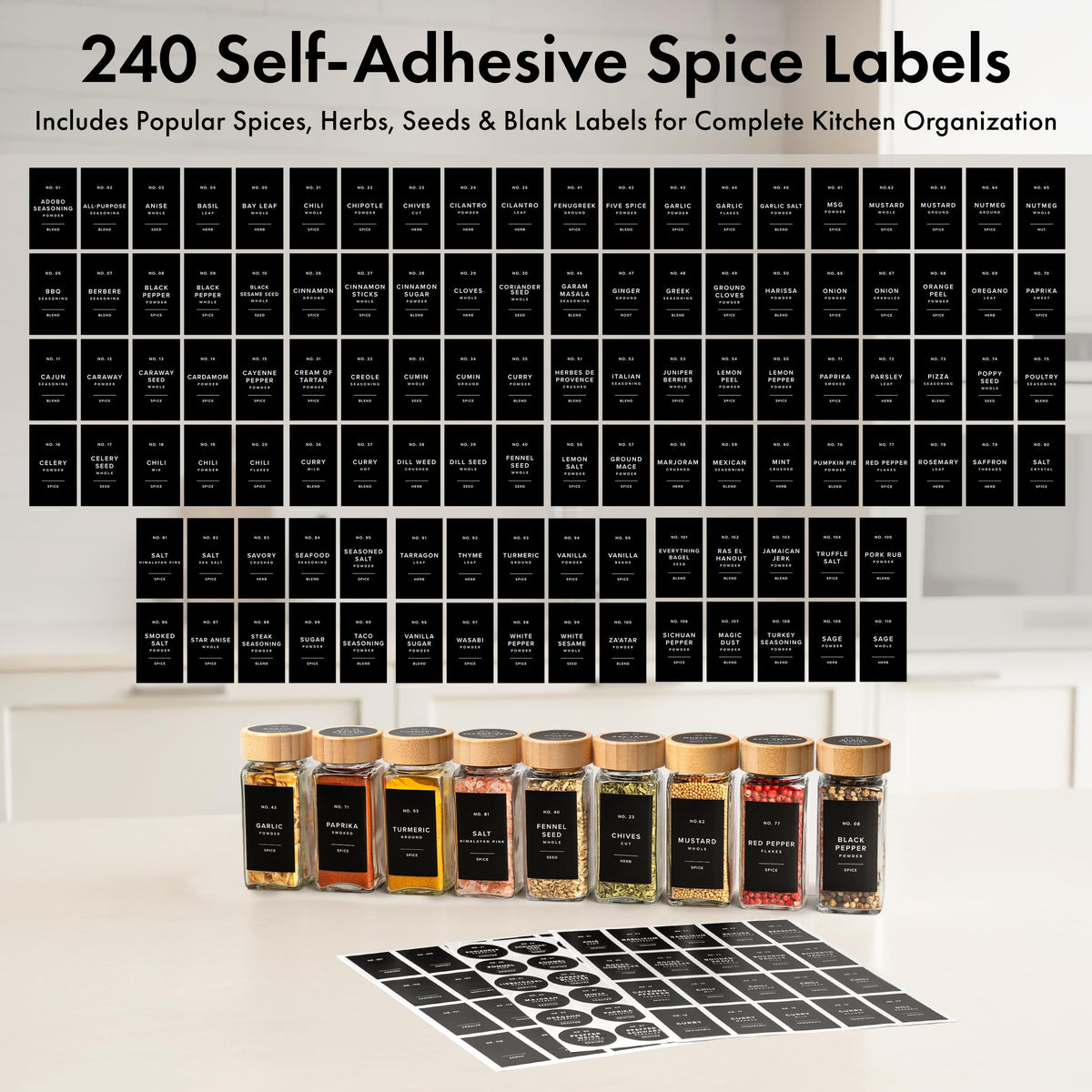 EDELHAUS airtight lids help preserve freshness by blocking air and moisture.