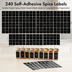 EDELHAUS airtight lids help preserve freshness by blocking air and moisture.