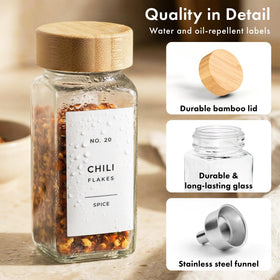 EDELHAUS compact design fits tight pantry shelves