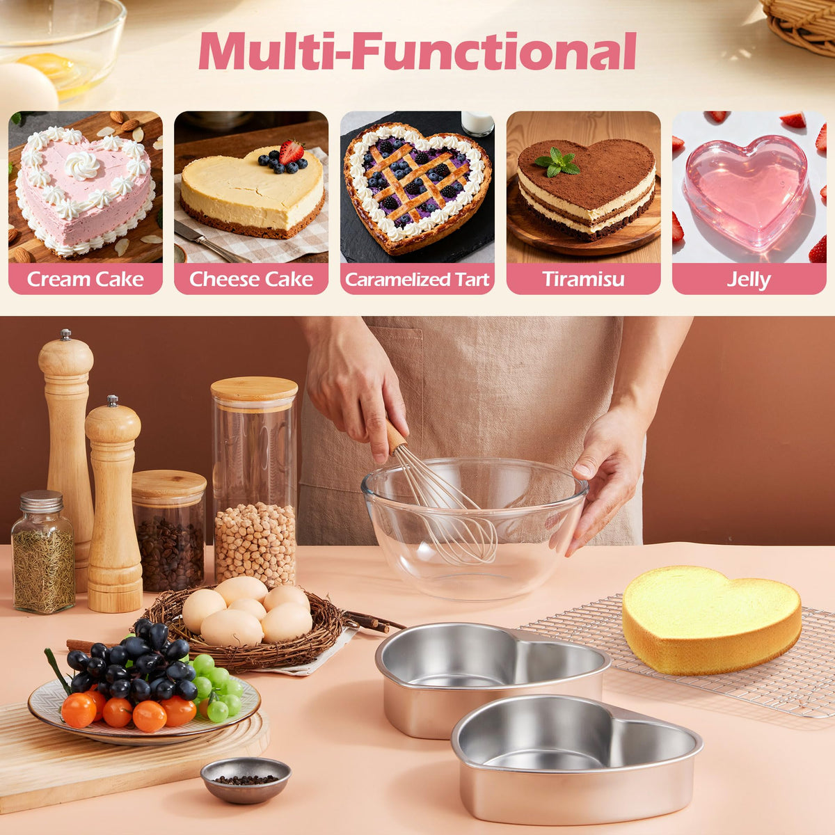 E-far bakeware ideal for Valentines Day weddings and anniversaries